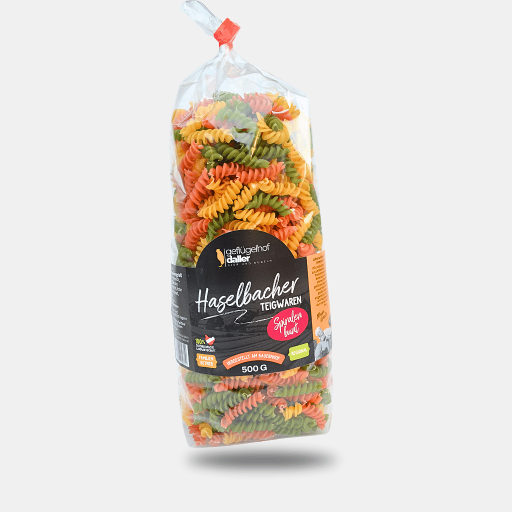 Premium Pasta - Spiralen Tricolore